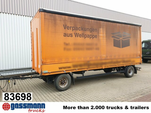 DA3, 2-Achs Anhänger - Dropside/ Flatbed trailer: picture 1 DA3, 2-Achs Anhänger - Dropside/ Flatbed trailer: picture 1