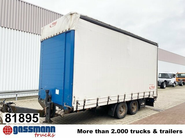 Fliegl TPS 118 Glastransporter, Edscha-Verdeck - Dropside/ Flatbed trailer: picture 1 Fliegl TPS 118 Glastransporter, Edscha-Verdeck - Dropside/ Flatbed trailer: picture 1