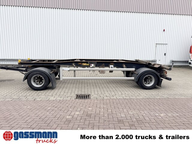 Roll-off/ Skip trailer Hüffermann HSA 18.65 Schlittenabroller: picture 6