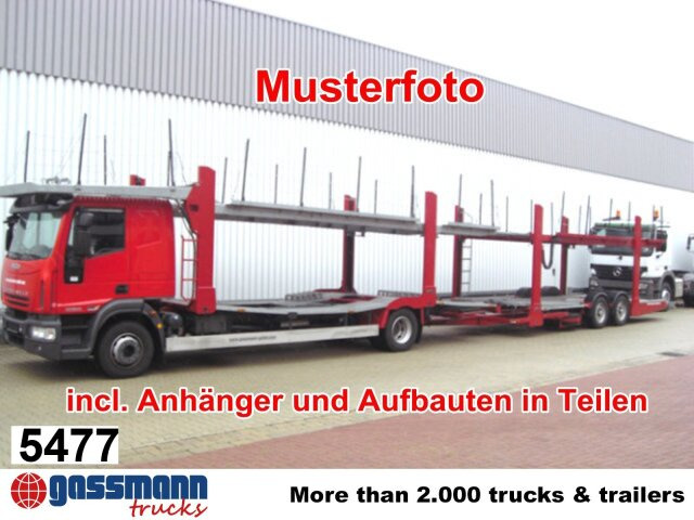 Iveco EuroCargo ML160E32 4x2 mit Teilen für Anhänger - Autotransporter truck: picture 1 Iveco EuroCargo ML160E32 4x2 mit Teilen für Anhänger - Autotransporter truck: picture 1