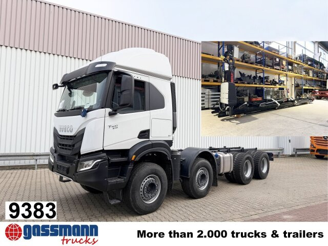 Iveco T-Way AT410T51/58 8x4, Retarder, 4x VORHANDEN! - Hook lift truck: picture 1 Iveco T-Way AT410T51/58 8x4, Retarder, 4x VORHANDEN! - Hook lift truck: picture 1