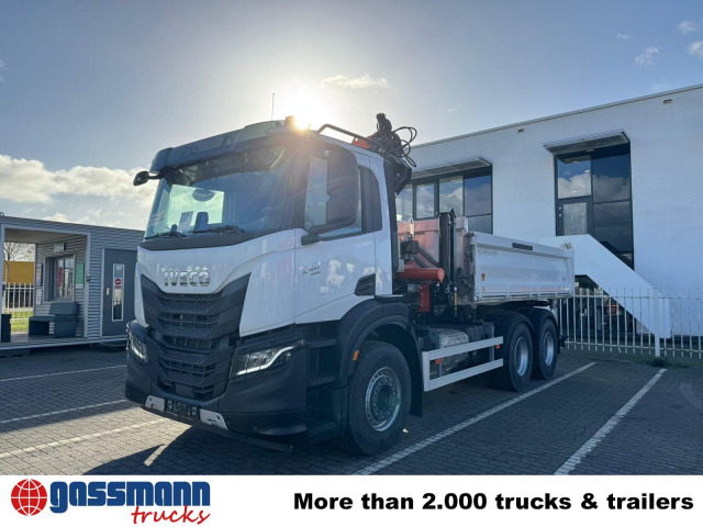 Iveco X-Way AD300X46Z 6x4 mit Kran Atlas AK 206.4E-A2, - Tipper, Crane truck: picture 5 Iveco X-Way AD300X46Z 6x4 mit Kran Atlas AK 206.4E-A2, - Tipper, Crane truck: picture 5