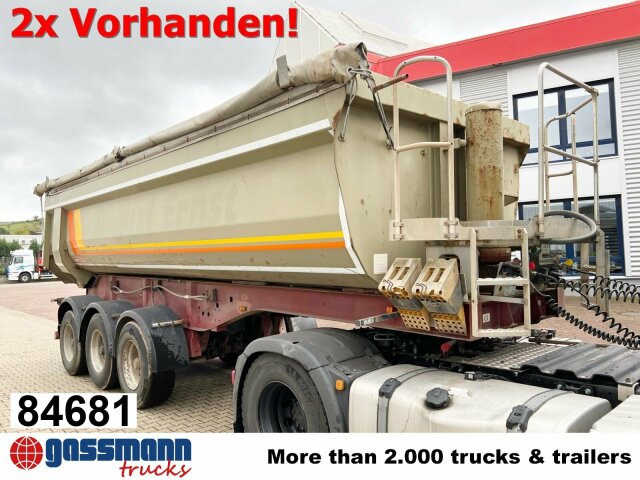 Langendorf SKS-HS 24/28, Stahlmulde ca. 24m³, Liftachse - Tipper semi-trailer: picture 1 Langendorf SKS-HS 24/28, Stahlmulde ca. 24m³, Liftachse - Tipper semi-trailer: picture 1