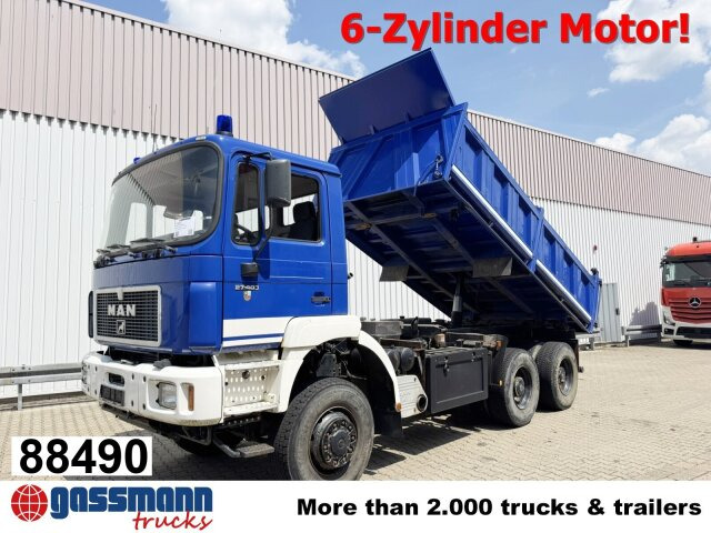 MAN 27.403 6x6 BB, EX-THW - Tipper: picture 1 MAN 27.403 6x6 BB, EX-THW - Tipper: picture 1