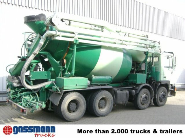 MAN 33.292 8x4 Mischer Stetter 7m³ mit Pumpe - Mixer pump truck: picture 5 MAN 33.292 8x4 Mischer Stetter 7m³ mit Pumpe - Mixer pump truck: picture 5