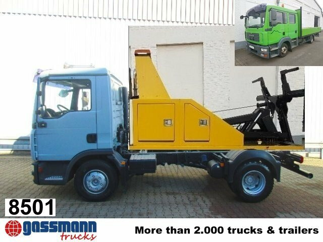MAN TGL 8.180 4x2 BB, Falcom Hubbrille FAW 3000, - Tow truck: picture 1 MAN TGL 8.180 4x2 BB, Falcom Hubbrille FAW 3000, - Tow truck: picture 1