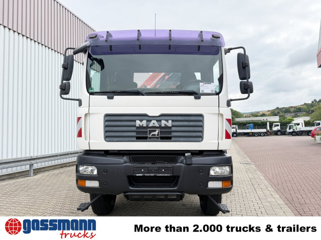 Tipper, Crane truck MAN TGM 18.240 4x4 BB mit Kran Palfinger PK9501: picture 9