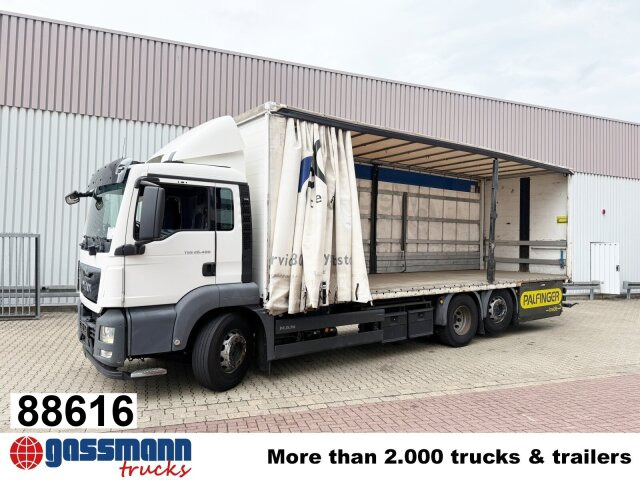 MAN TGS 26.400 6x2-4 LL, Lenk-/Liftachse - Dropside/ Flatbed truck, Crane truck: picture 1 MAN TGS 26.400 6x2-4 LL, Lenk-/Liftachse - Dropside/ Flatbed truck, Crane truck: picture 1