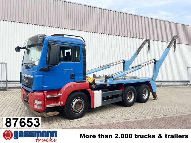 MAN TGS 26.440 6X4 BB, Tele-Absetzer - Skip loader truck: picture 1 MAN TGS 26.440 6X4 BB, Tele-Absetzer - Skip loader truck: picture 1