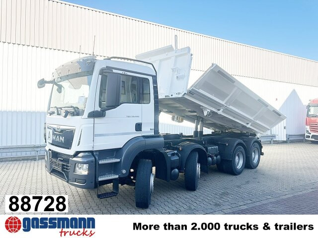 MAN TGS 35.460 8X4 BB, Meiller Bordmatik 13m³ - Tipper: picture 1 MAN TGS 35.460 8X4 BB, Meiller Bordmatik 13m³ - Tipper: picture 1