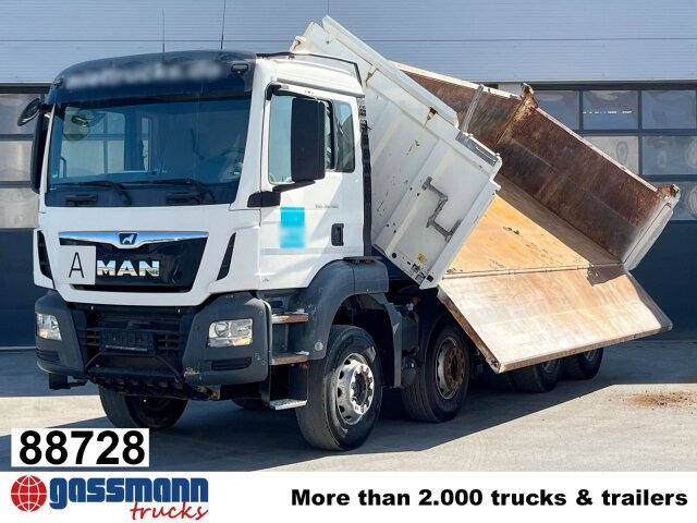 MAN TGS 35.460 8X4 BB, Meiller Bordmatik 13m³ - Tipper: picture 1 MAN TGS 35.460 8X4 BB, Meiller Bordmatik 13m³ - Tipper: picture 1