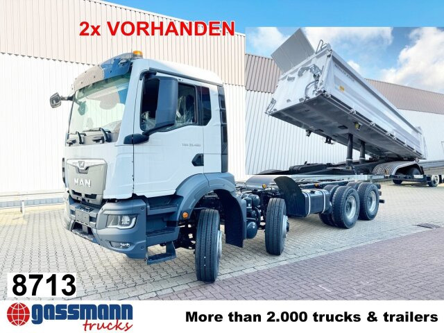 MAN TGS 35.480 8x6H BL CH, HydroDrive, Navi, Meiller - Tipper: picture 1 MAN TGS 35.480 8x6H BL CH, HydroDrive, Navi, Meiller - Tipper: picture 1