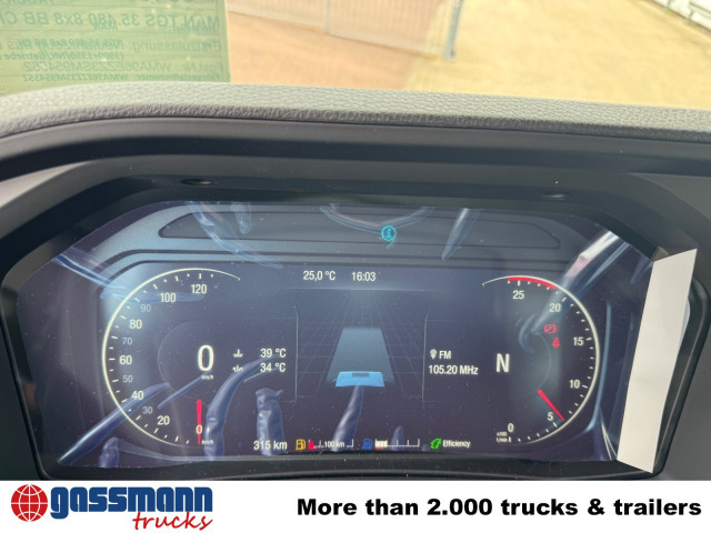 MAN TGS 35.480 8x8 BB CH, Hohe Bauart, Nebenantrieb - Cab chassis truck: picture 3 MAN TGS 35.480 8x8 BB CH, Hohe Bauart, Nebenantrieb - Cab chassis truck: picture 3