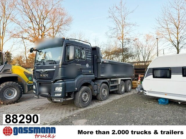 MAN TGS 35.510 8x4 BL, Intarder, Stahlmulde ca. - Dumper: picture 1 MAN TGS 35.510 8x4 BL, Intarder, Stahlmulde ca. - Dumper: picture 1