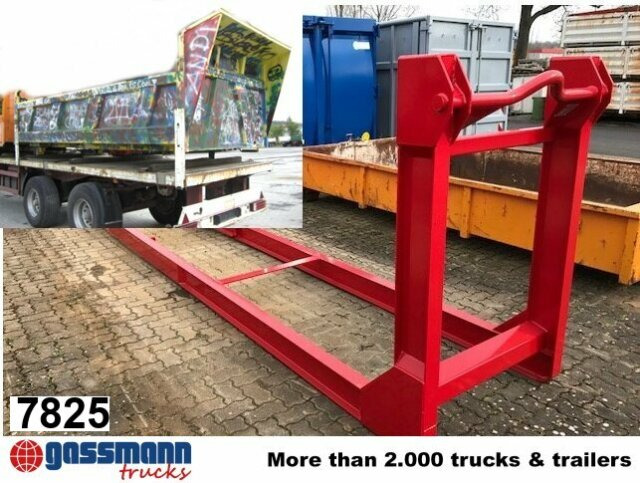 Meiller Abrollmulde ca. 9m³ - Container transporter/ Swap body truck: picture 1 Meiller Abrollmulde ca. 9m³ - Container transporter/ Swap body truck: picture 1