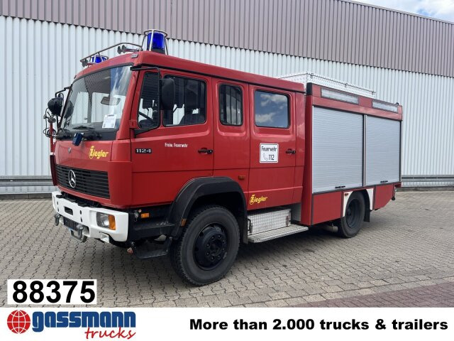 Mercedes-Benz 1124 AF 4x4 Doka, TLF 16/25, 2800l - Ambulance: picture 1 Mercedes-Benz 1124 AF 4x4 Doka, TLF 16/25, 2800l - Ambulance: picture 1