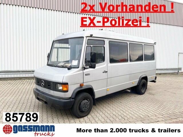 Mercedes-Benz 711 D-KA 4x2, Standklima, 11-Sitze, 2 x on stock - Box truck: picture 1 Mercedes-Benz 711 D-KA 4x2, Standklima, 11-Sitze, 2 x on stock - Box truck: picture 1