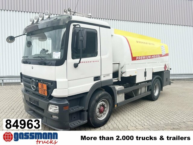 Mercedes-Benz Actros 1844 L 4x2, Tank 14.250l - Tank truck: picture 1 Mercedes-Benz Actros 1844 L 4x2, Tank 14.250l - Tank truck: picture 1