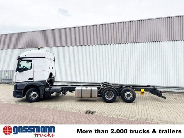 New Hook lift truck Mercedes-Benz Actros 2545 L 6x2, Lenk-/Liftachse, StreamSpace,: picture 12