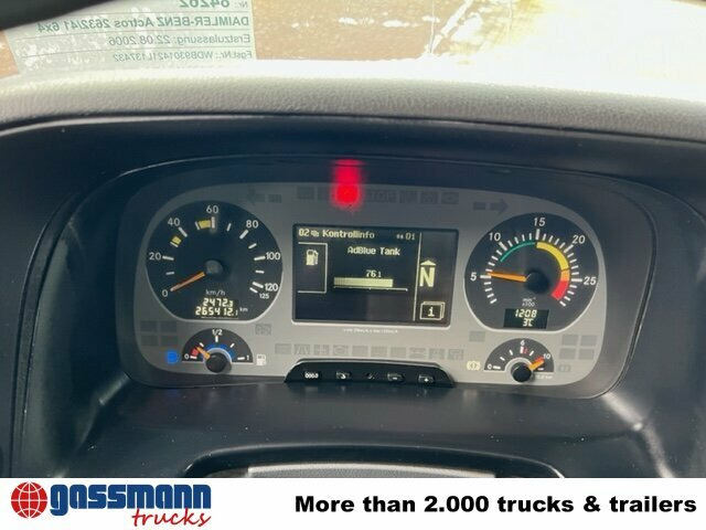 Mercedes-Benz Actros 2632/41 6x4, FAUN Rotopress 520, - Garbage truck: picture 4 Mercedes-Benz Actros 2632/41 6x4, FAUN Rotopress 520, - Garbage truck: picture 4