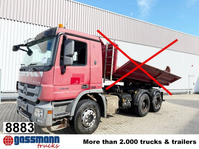 Mercedes-Benz Actros 2646 K 6x4, Retarder - Cab chassis truck: picture 1 Mercedes-Benz Actros 2646 K 6x4, Retarder - Cab chassis truck: picture 1