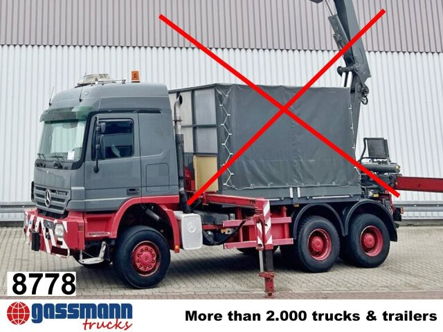 Mercedes-Benz Actros 3346 AK 6x6 - Cab chassis truck: picture 1 Mercedes-Benz Actros 3346 AK 6x6 - Cab chassis truck: picture 1