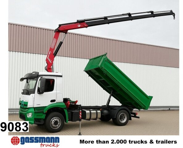 Mercedes-Benz Arocs 1840 K 4x2, MultimediaCockpit, - Tipper, Crane truck: picture 1 Mercedes-Benz Arocs 1840 K 4x2, MultimediaCockpit, - Tipper, Crane truck: picture 1