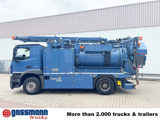 Mercedes-Benz Arocs 1843 L 4x2, Müller Canalmaster ca. 8m³, - Road sweeper: picture 5 Mercedes-Benz Arocs 1843 L 4x2, Müller Canalmaster ca. 8m³, - Road sweeper: picture 5