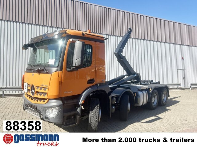 Mercedes-Benz Arocs 3243 LK 8x4/4, Motorabtrieb - Hook lift truck: picture 1 Mercedes-Benz Arocs 3243 LK 8x4/4, Motorabtrieb - Hook lift truck: picture 1