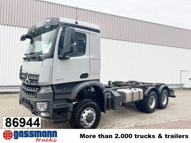 Mercedes-Benz Arocs 3340/46 A 6x6, Grounder - Cab chassis truck: picture 1 Mercedes-Benz Arocs 3340/46 A 6x6, Grounder - Cab chassis truck: picture 1