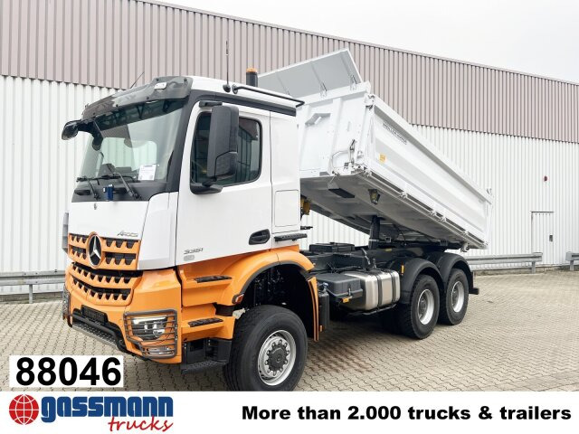 Mercedes-Benz Arocs 3351 AK 6x6, Grounder - Tipper: picture 1 Mercedes-Benz Arocs 3351 AK 6x6, Grounder - Tipper: picture 1
