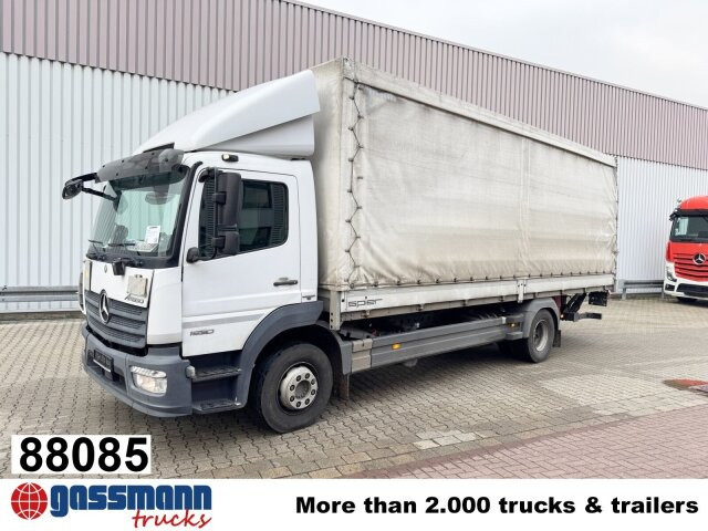 Mercedes-Benz Atego 1530 L 4x2 mit LBW Dhollandia - Dropside/ Flatbed truck: picture 1 Mercedes-Benz Atego 1530 L 4x2 mit LBW Dhollandia - Dropside/ Flatbed truck: picture 1