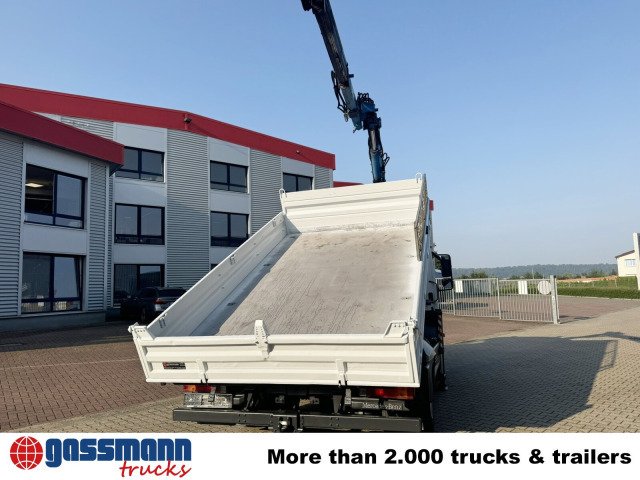 Tipper, Crane truck Mercedes-Benz Atego 818 K 4x2 mit Kran Atlas AK 50.1-A2: picture 10