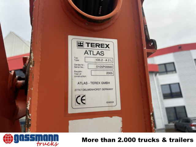 Mercedes-Benz Axor 1833 AK 4x4 mit Heckkran Atlas 105.2-A2L - Tipper, Crane truck: picture 2 Mercedes-Benz Axor 1833 AK 4x4 mit Heckkran Atlas 105.2-A2L - Tipper, Crane truck: picture 2