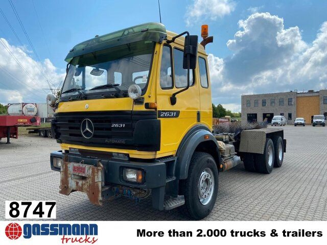 Mercedes-Benz SK II 2631 6x4, Winterdienstausstattung - Cab chassis truck: picture 1 Mercedes-Benz SK II 2631 6x4, Winterdienstausstattung - Cab chassis truck: picture 1