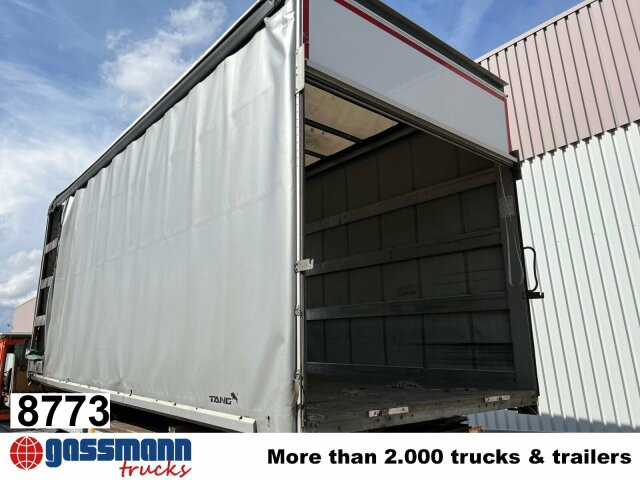 Pritschenaufbau, Curtainsider, Edscha, - Curtainside swap body: picture 1 Pritschenaufbau, Curtainsider, Edscha, - Curtainside swap body: picture 1