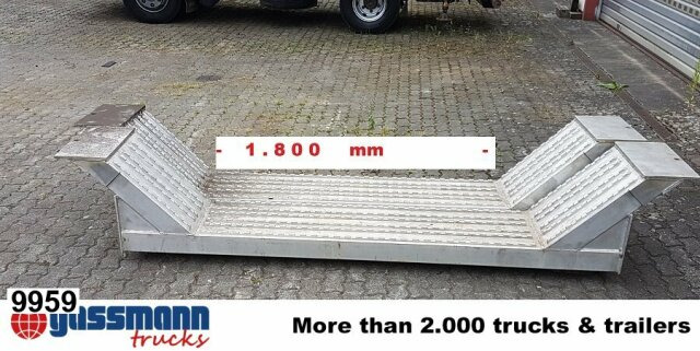 Radmulden VFR-SO - Low loader semi-trailer: picture 1 Radmulden VFR-SO - Low loader semi-trailer: picture 1