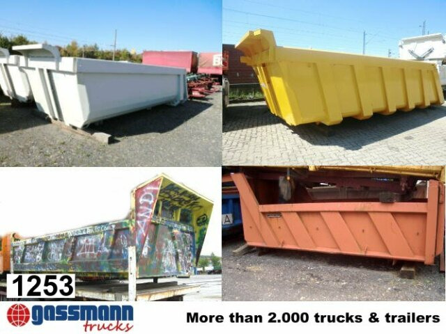 SCHMITZ Stahlmulde, 30x VORHANDEN! - Tipper body: picture 1 SCHMITZ Stahlmulde, 30x VORHANDEN! - Tipper body: picture 1