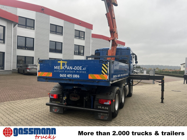 Tractor unit MAN TGA 26.480 6x4 BL, Intarder, SZM/Pritsche, Kran: picture 9