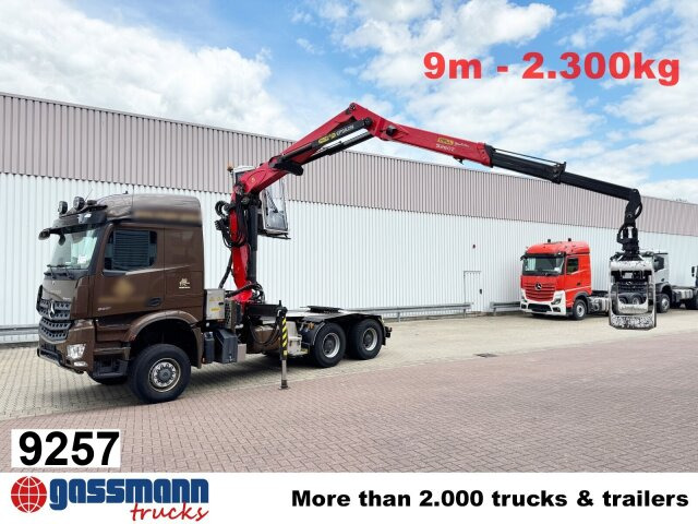 Mercedes-Benz Arocs 3351 LS 6x6, Grounder, MirrorCam, Navi, - Tractor unit: picture 1 Mercedes-Benz Arocs 3351 LS 6x6, Grounder, MirrorCam, Navi, - Tractor unit: picture 1