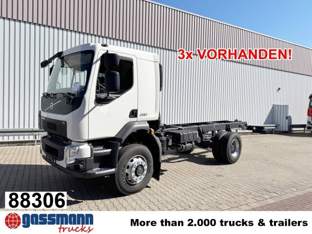 Volvo FL 280 4x4, Nebenantrieb - Cab chassis truck: picture 1 Volvo FL 280 4x4, Nebenantrieb - Cab chassis truck: picture 1