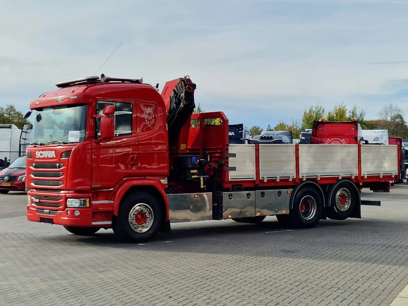 Scania G450 6x2*4 - HMF 2620 K5 Crane with remote - Retarder - Steering axle - Crane truck: picture 4 Scania G450 6x2*4 - HMF 2620 K5 Crane with remote - Retarder - Steering axle - Crane truck: picture 4
