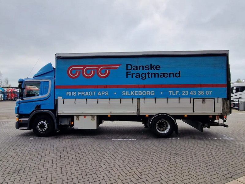 Scania P250 4x2 - Loadlift - Side boards - Full air - Euro 6 - Curtainsider truck: picture 4 Scania P250 4x2 - Loadlift - Side boards - Full air - Euro 6 - Curtainsider truck: picture 4