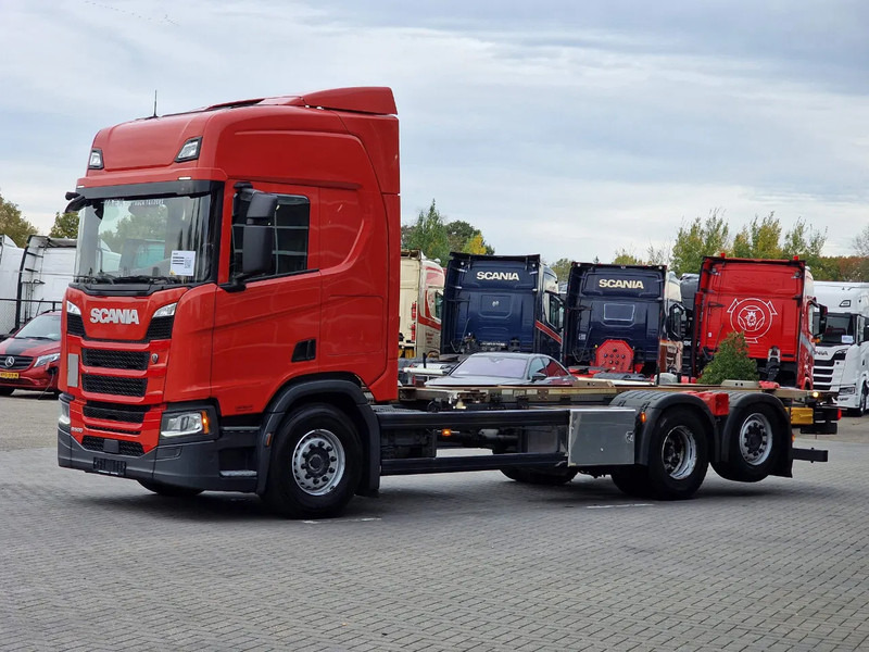 Scania R500 NGS 6x2 - BDF - Retarder - 4.95 WB - Full air - Fridge - Navi - Led - Container transporter/ Swap body truck: picture 3 Scania R500 NGS 6x2 - BDF - Retarder - 4.95 WB - Full air - Fridge - Navi - Led - Container transporter/ Swap body truck: picture 3