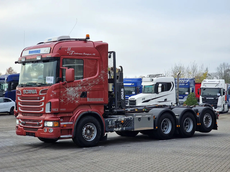 Scania R730 V8 Highline - 8x4*4 - JOAB Hooklift - Steering axle - Full air - Night clima - Hook lift truck: picture 3 Scania R730 V8 Highline - 8x4*4 - JOAB Hooklift - Steering axle - Full air - Night clima - Hook lift truck: picture 3