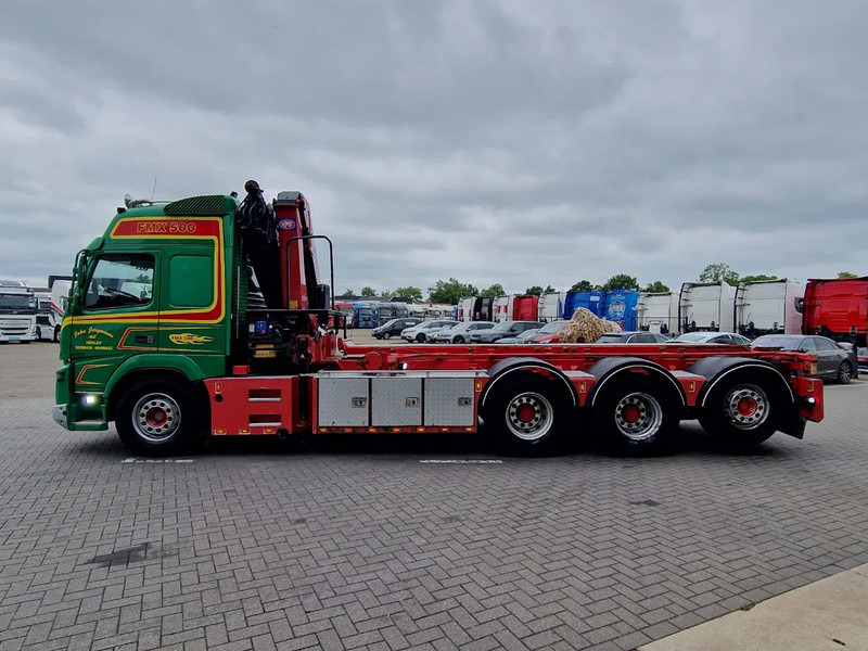 Volvo FMX 500 8x4*4 - HMF 2820 K5 Crane - Sawo Cable system - 3 sides Tipping - Euro 6 - Cable system truck, Crane truck: picture 5 Volvo FMX 500 8x4*4 - HMF 2820 K5 Crane - Sawo Cable system - 3 sides Tipping - Euro 6 - Cable system truck, Crane truck: picture 5