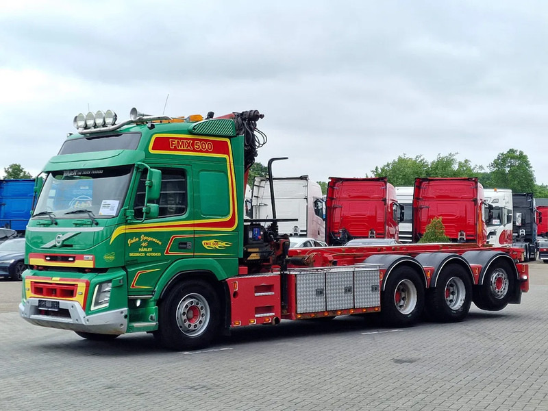 Volvo FMX 500 8x4*4 - HMF 2820 K5 Crane - Sawo Cable system - 3 sides Tipping - Euro 6 - Cable system truck, Crane truck: picture 4 Volvo FMX 500 8x4*4 - HMF 2820 K5 Crane - Sawo Cable system - 3 sides Tipping - Euro 6 - Cable system truck, Crane truck: picture 4