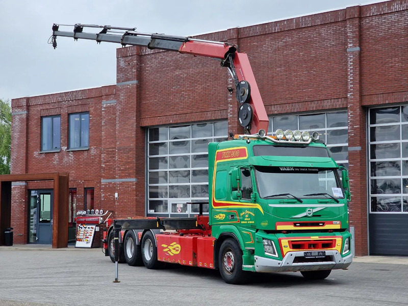 Volvo FMX 500 8x4*4 - HMF 2820 K5 Crane - Sawo Cable system - 3 sides Tipping - Euro 6 - Cable system truck, Crane truck: picture 1 Volvo FMX 500 8x4*4 - HMF 2820 K5 Crane - Sawo Cable system - 3 sides Tipping - Euro 6 - Cable system truck, Crane truck: picture 1