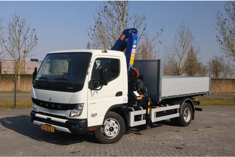 FUSO 7C18 | 4X2 | 3-WAY TIPPER | PM 6.5 KRAN /CRANE - Tipper, Crane truck: picture 2 FUSO 7C18 | 4X2 | 3-WAY TIPPER | PM 6.5 KRAN /CRANE - Tipper, Crane truck: picture 2