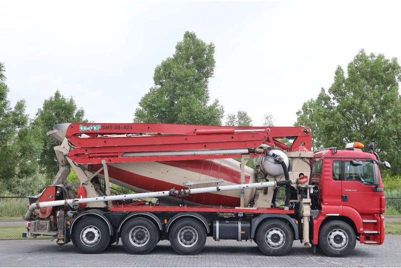 MAN TGS 50.440 | 10X4*6 | SARAKA 28 METER | 8M3 MIXER - Concrete pump truck: picture 5 MAN TGS 50.440 | 10X4*6 | SARAKA 28 METER | 8M3 MIXER - Concrete pump truck: picture 5